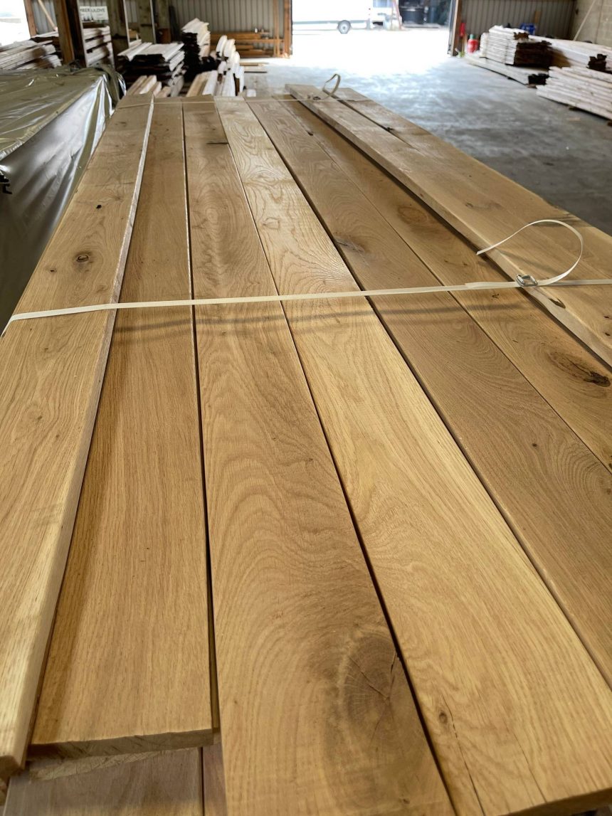 Oak Timber Board PAR Smooth Finish Oak Timber